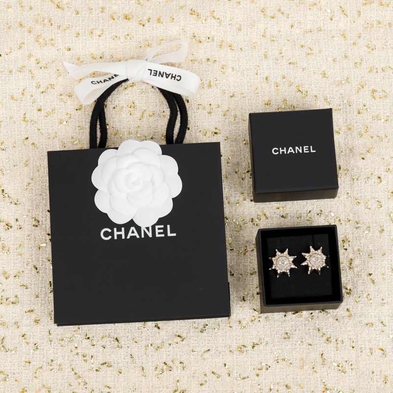 Ch*el earrings